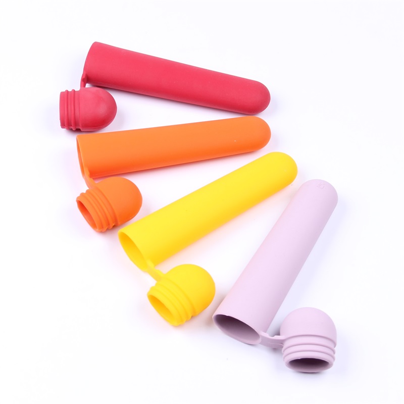 Silicone popsicle mold